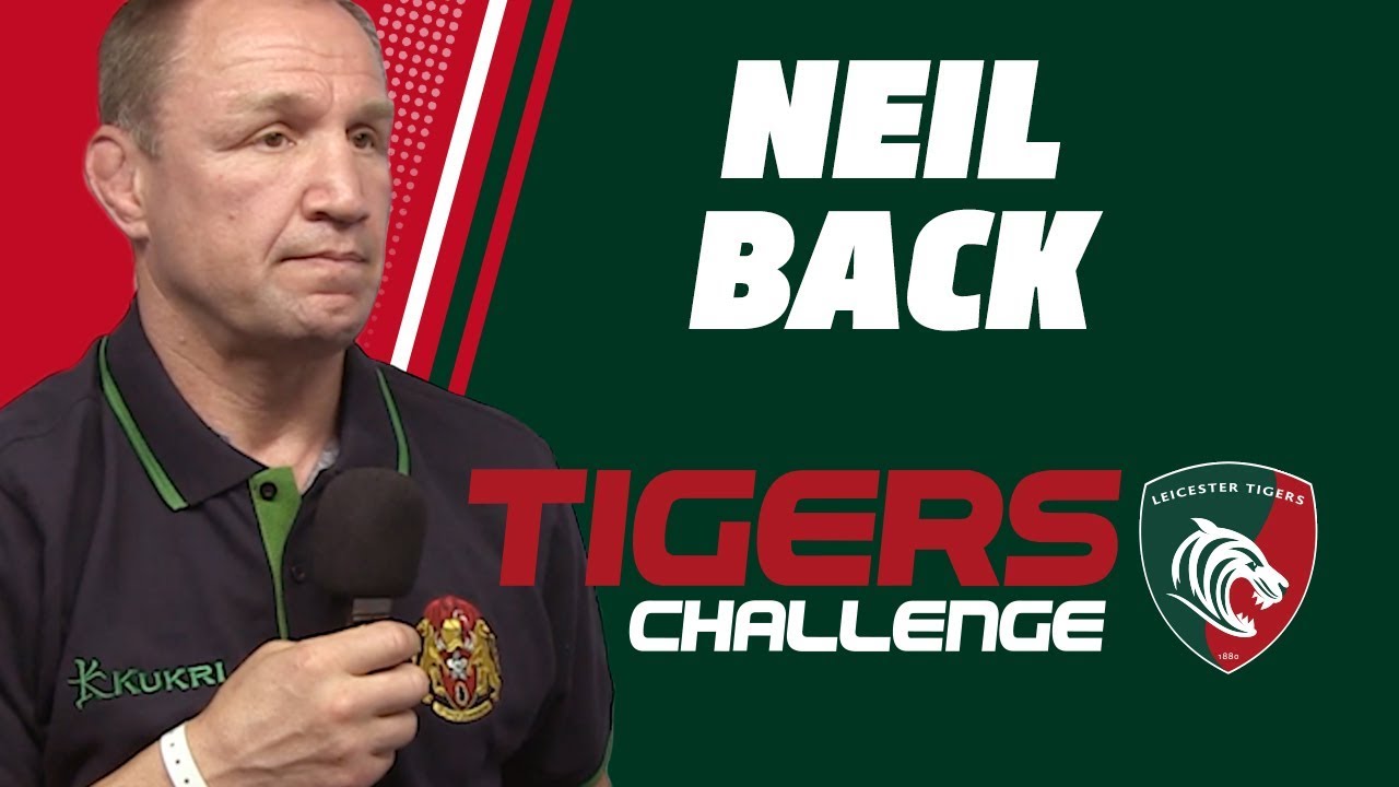 Neil Back at thh Tigers Challenge in Minehead