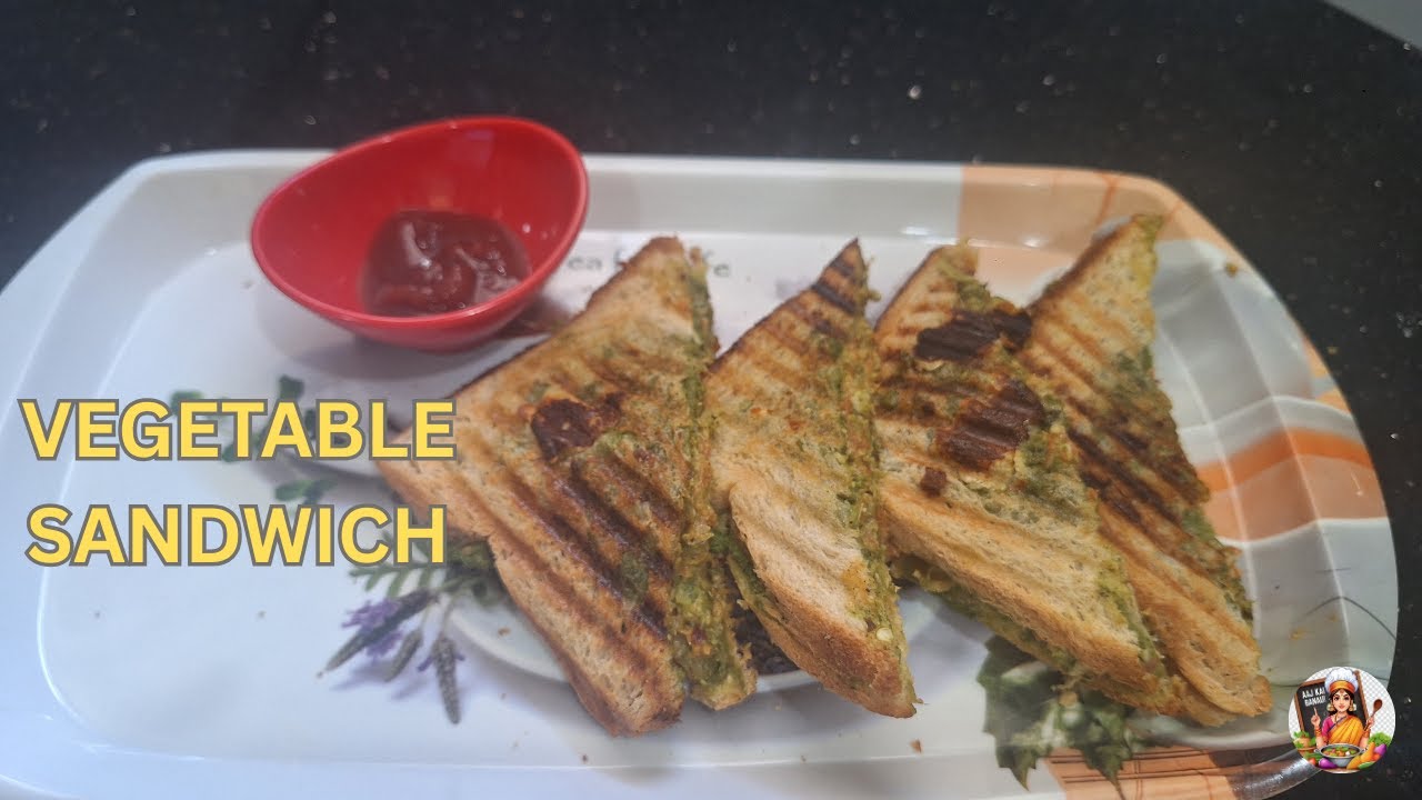 Vegetable Sandwich I Sunday Breakfast I Quick Recipe #RajasthaniSwad #DesiTadka