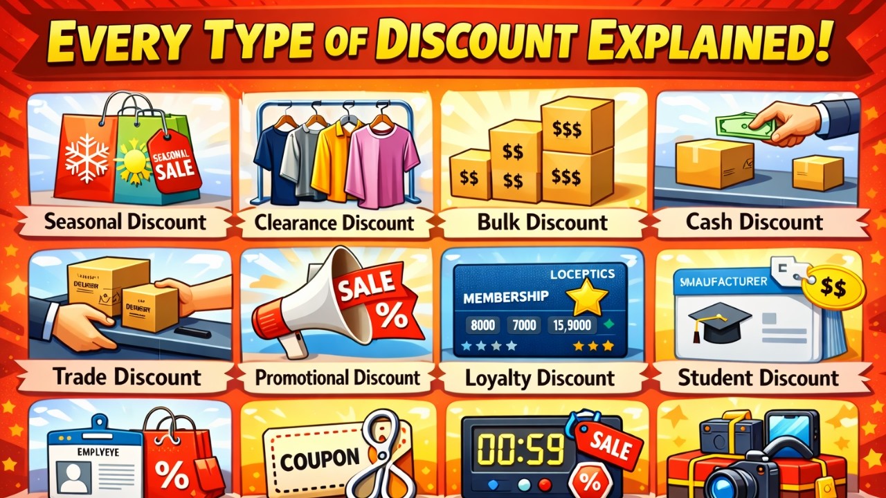 Every Type of Discount Explained | FINANCE LEVEL DECIDED