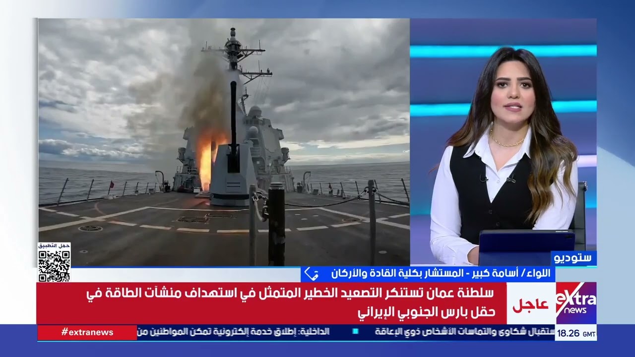 اللواء/ أركان حرب أسامة كبير: تمت السيادة الجوية الأمريكية - الأسرائيلية على إيران