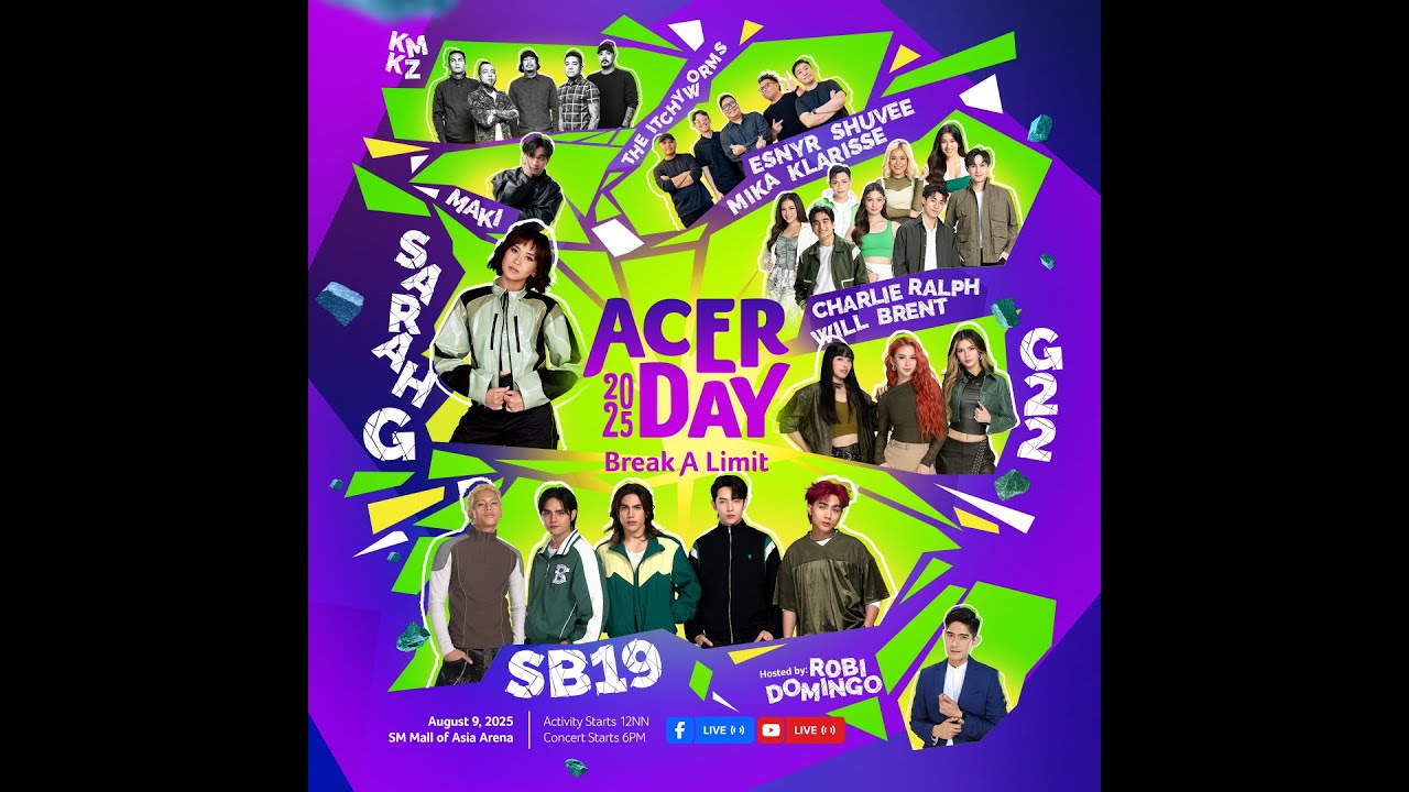 Pamilya De Guzman at Acer Day 2025 Break A Limit
