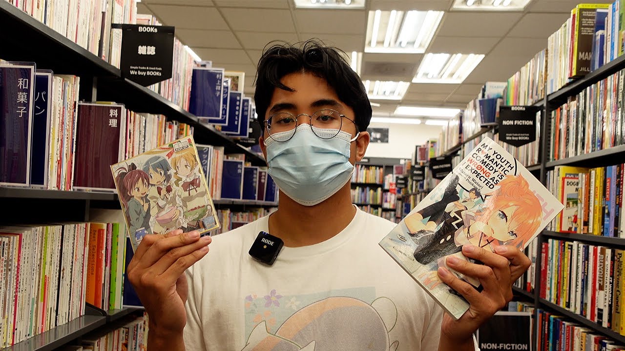 Small Manga/Light Novel Haul at Book-Off! | Come Manga Shopping With Me!