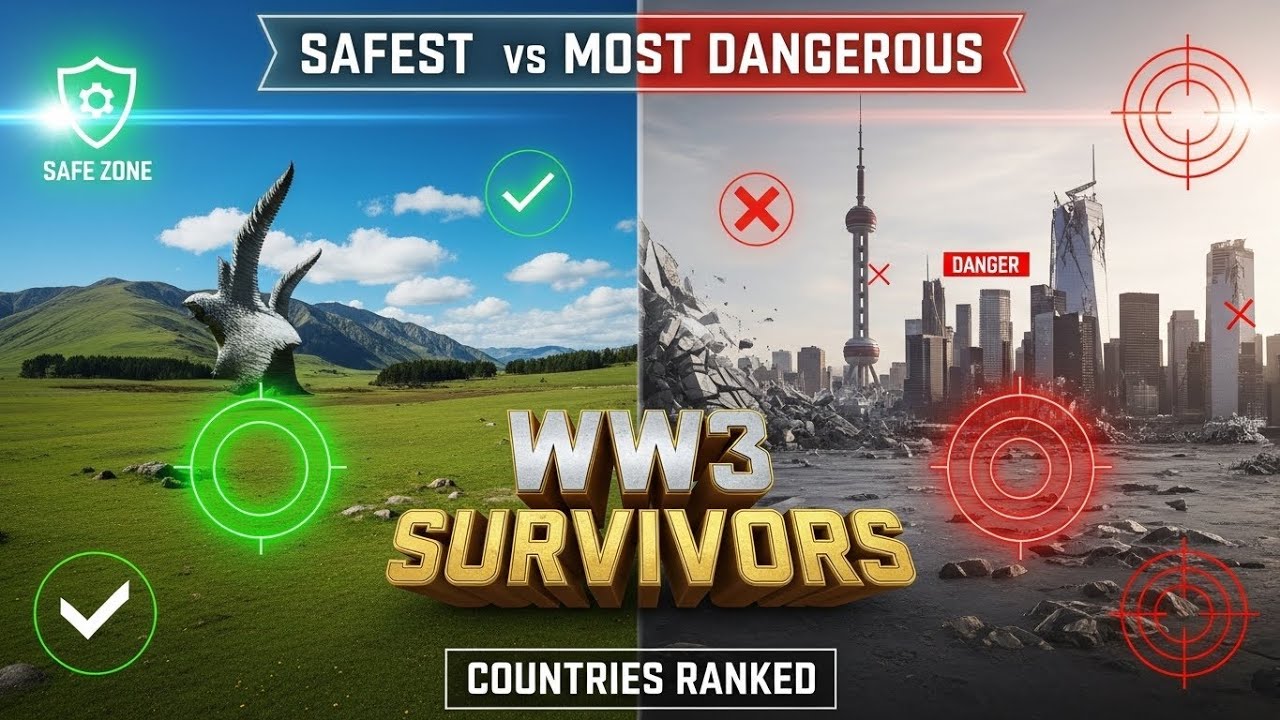 What Countries Would Survive World War 3? (Full Ranking & Map)