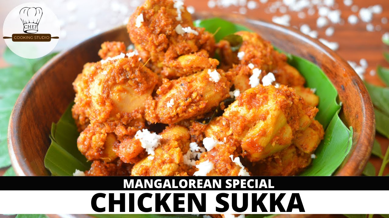 Chicken Sukka Recipe | Kori Sukka (Authentic mangalorean recipe)