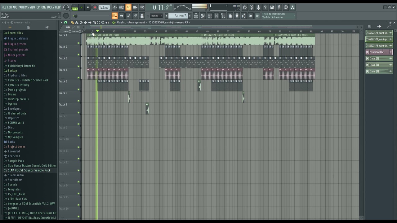 SAINt JHN - Roses (Imanbek Remix) &bull; KRIPTON Remake