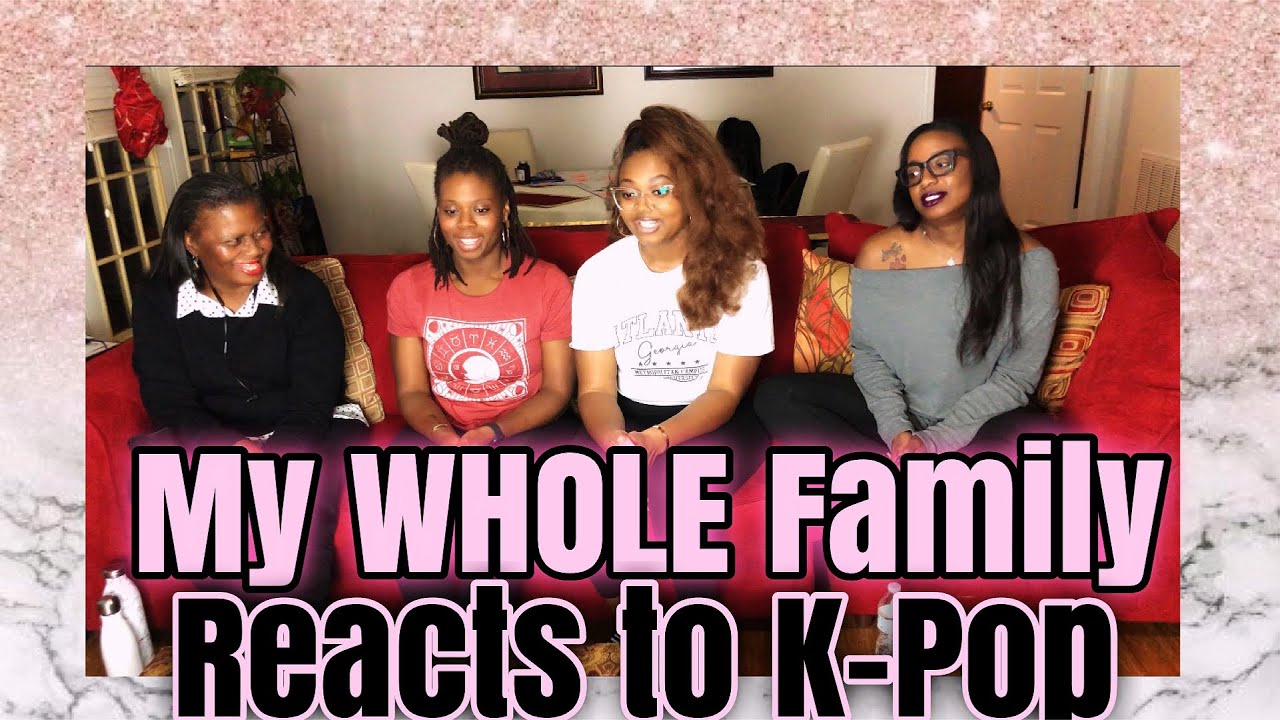My WHOLE Family Reacts to K-Pop (Part 2) | Baekhyun, SuperM, TXT, BTS, DKB, Wonho | FAMILY REACTION!