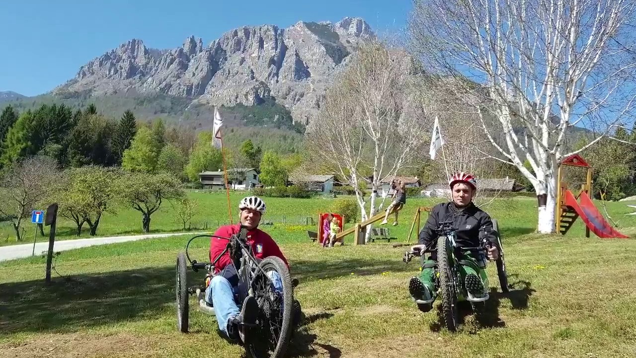 60 km della Vigolana con l'handbike - cross country handcycle