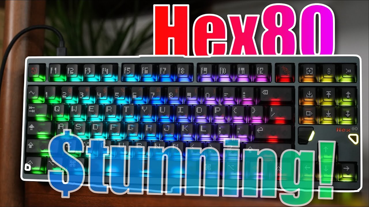 Великолепный RGB в лучшем виде &mdash; Hex80 с переключателями на эффекте Холла