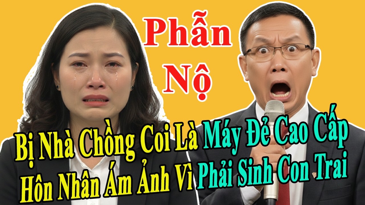 Tâm Sự Cùng Văn Sâm: Phẫn Nộ Mẹ Chồng Lén Thay Thuốc Tránh Thai Bằng Vitamin Ép Con Dâu Đẻ Cháu Trai