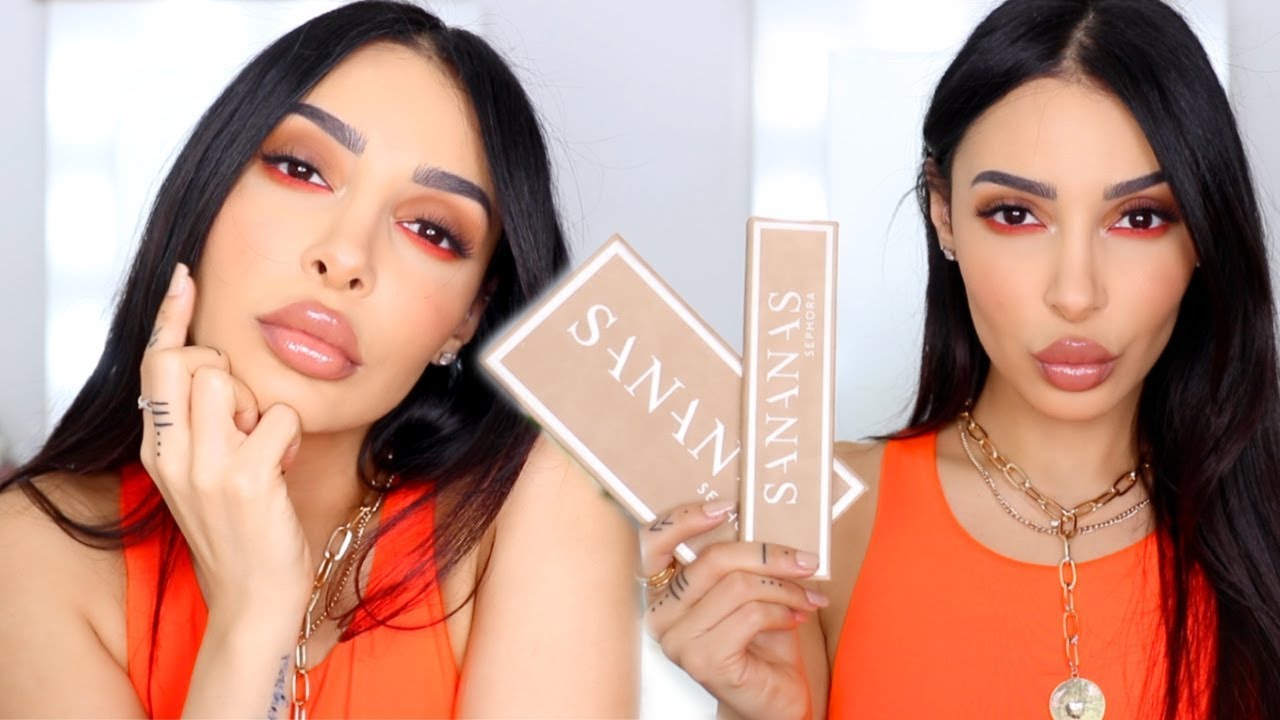 Neutrals & Orange Makeup :  Palettes SEPHORA x SANANAS !