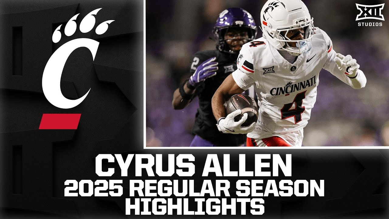 Cyrus Allen Regular Season Highlights | 2025 Big 12 Football