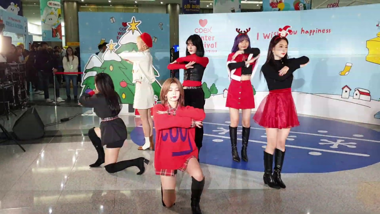 191224 드림캐쳐 Dreamcatcher - 데자부 Deja Vu 직캠 Fancam @ 코엑스 Coex 윈터페스티벌 Winter Festival 크리스마스 버스킹
