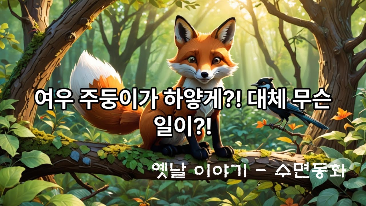 여우주둥이가 하얗게 된 까닭?! 민화 | 설화 | 옛날 이야기 | 야담 |