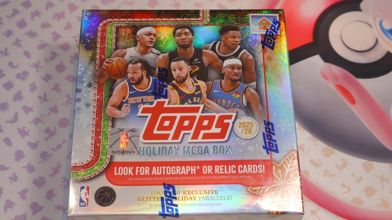 2025-26 Topps Holiday Basketball Mega Box Number 2