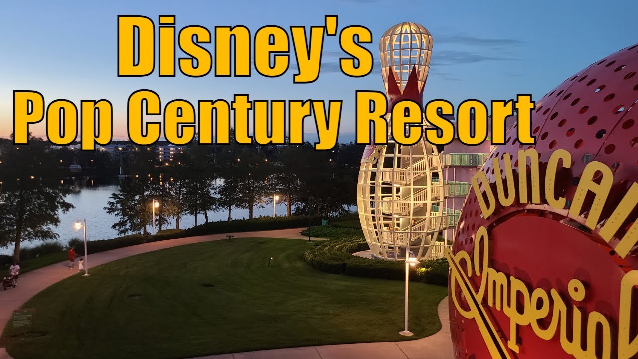 Disney's Pop Century Resort and  Skyliner Tour