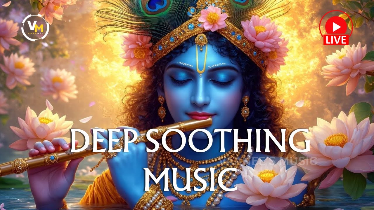 Krishna's Flute | Flute Music | Soothing Music | Meditation & Study