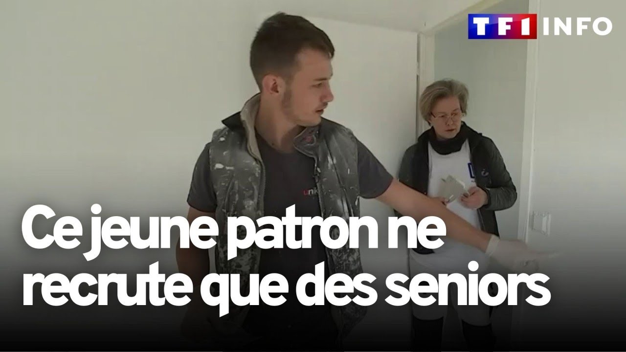 Ce patron de 22 ans ne recrute que des seniors (dont sa mère)