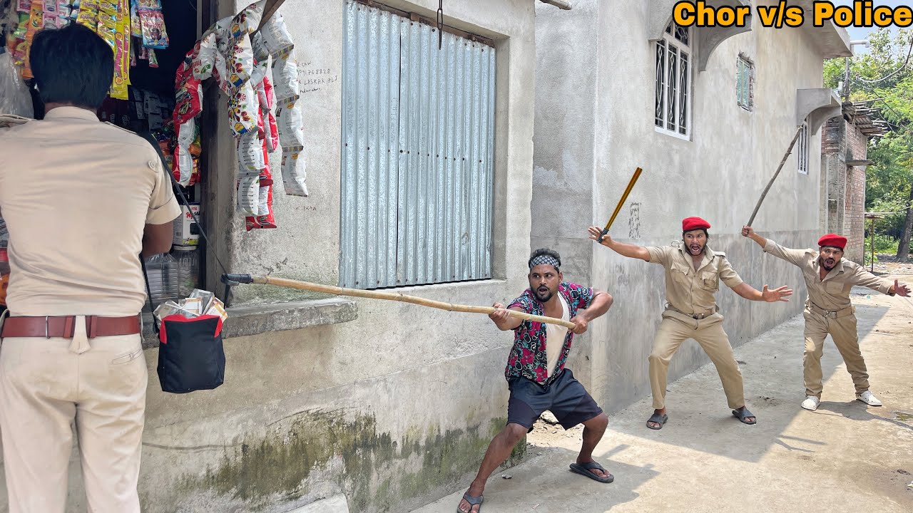 PAISA CHOR v/s ZIDDI POLICE || New Funny Comedy Video || Bindas Fun Nonstop