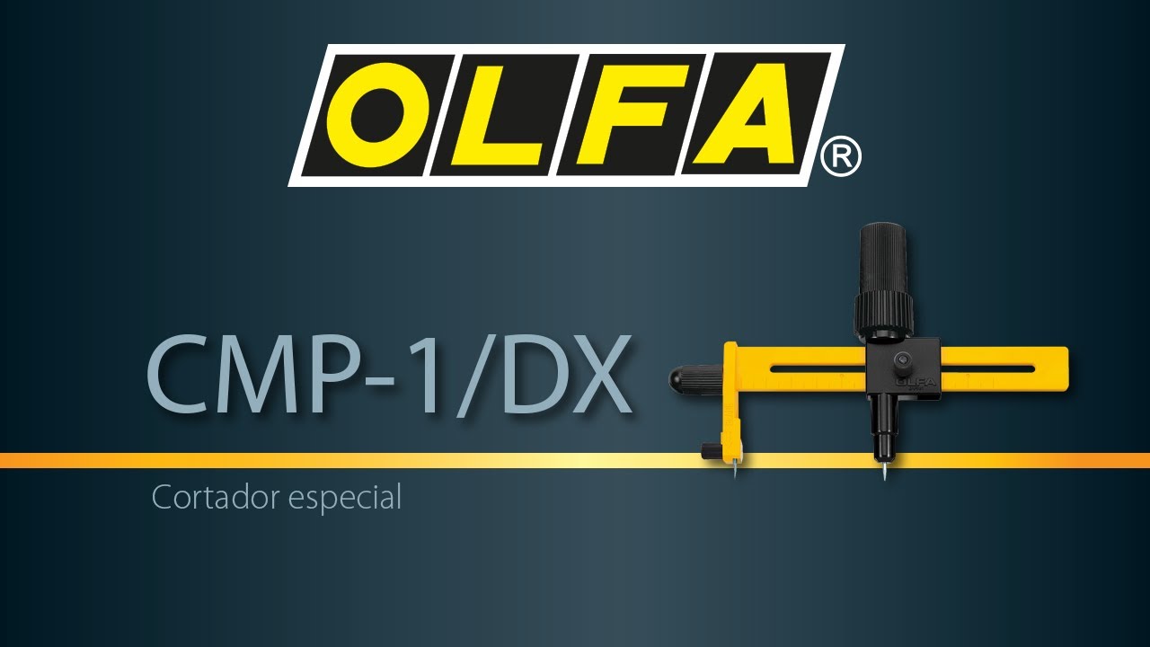 Cortador compasso CMP-1/DX, Olfa