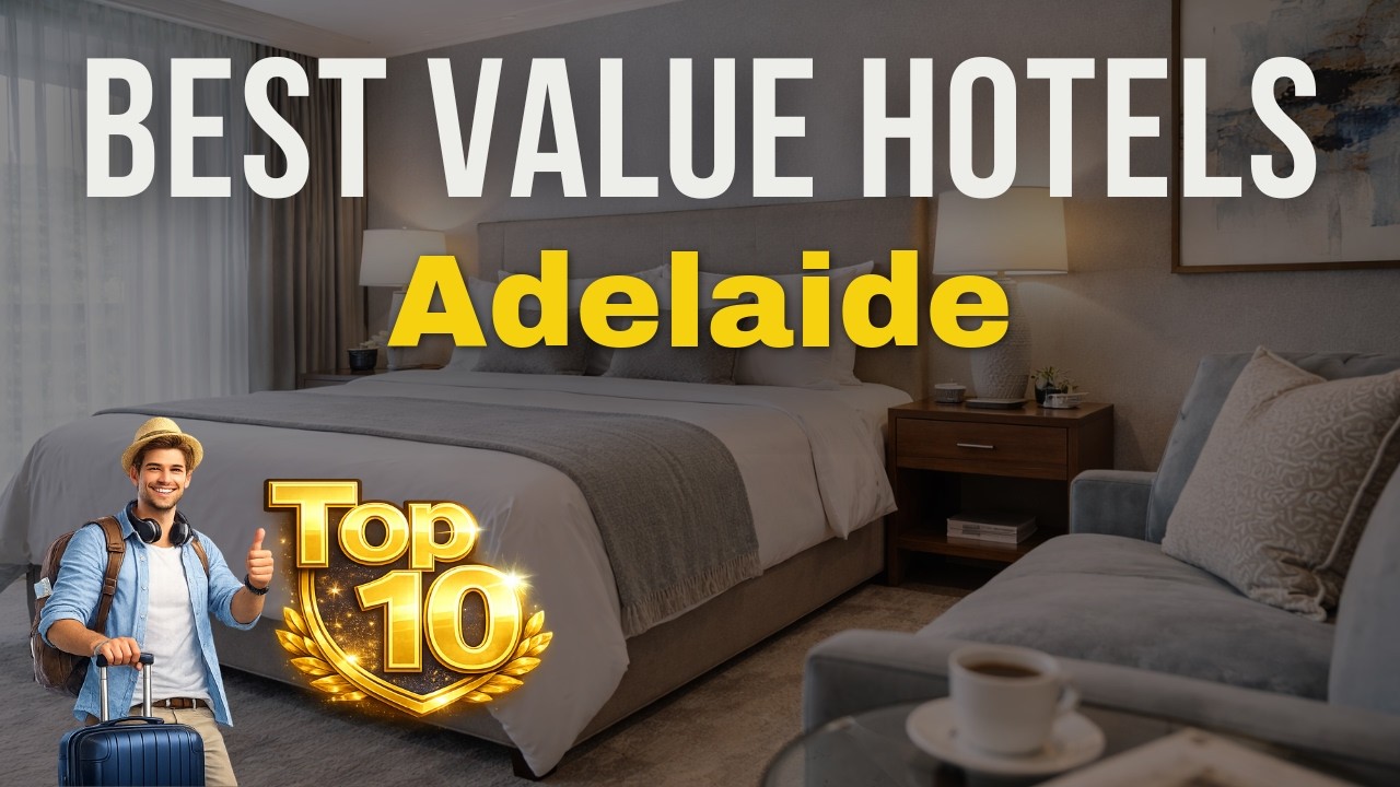Top 10 Best Budget Hotels in Adelaide 2026 | Cheap Hotels in Adelaide