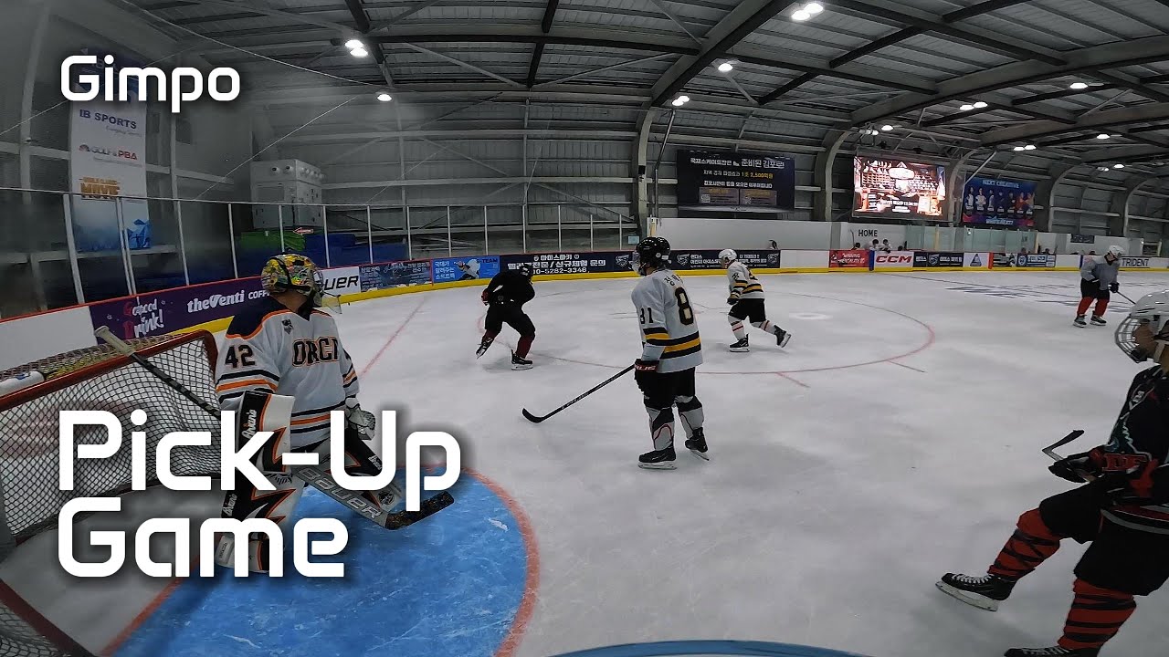 GoPro Ice Hockey in Korea | Pickup Game POV Highlights