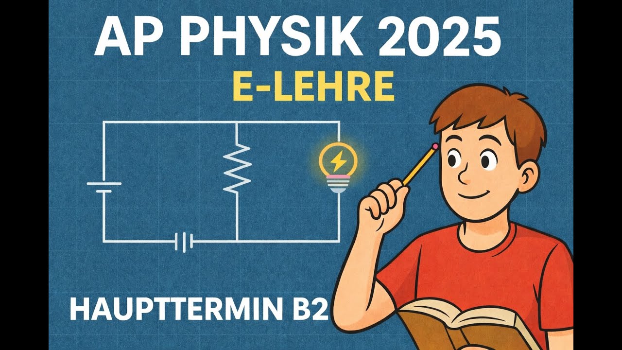 Physik 2025 - Haupttermin  B2 - E-Lehre - Abschlussprüfung Realschule Bayern