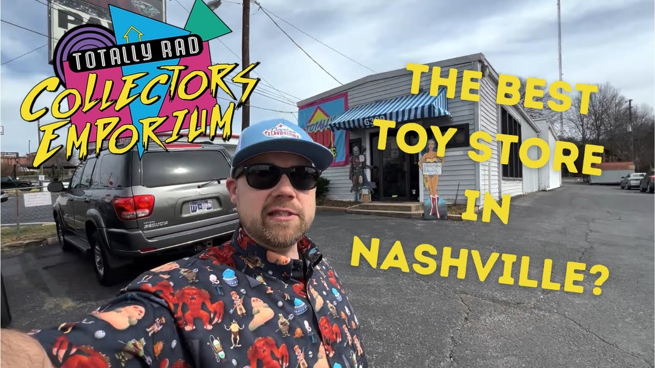 Checking out Totally Rad Collectors Emporium | BEST Toy Store in Nashville?!