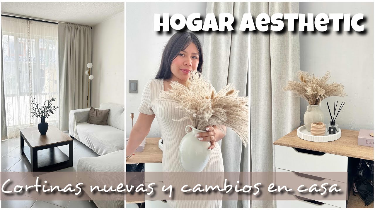 GRANDES CAMBIOS EN MI HOGAR /comedor y sala aesthetic //cortinas nuevas de lujo ​MRS.awesome 