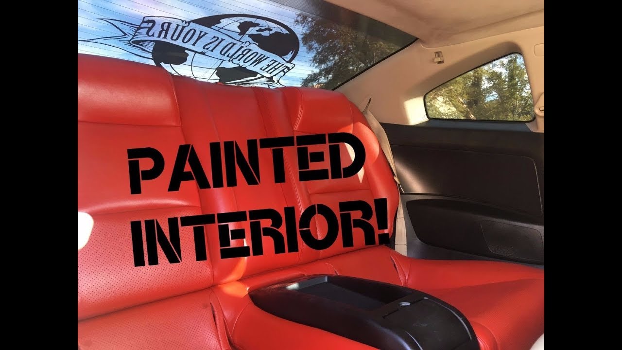 Painting the Interior of my G35 (DIY)