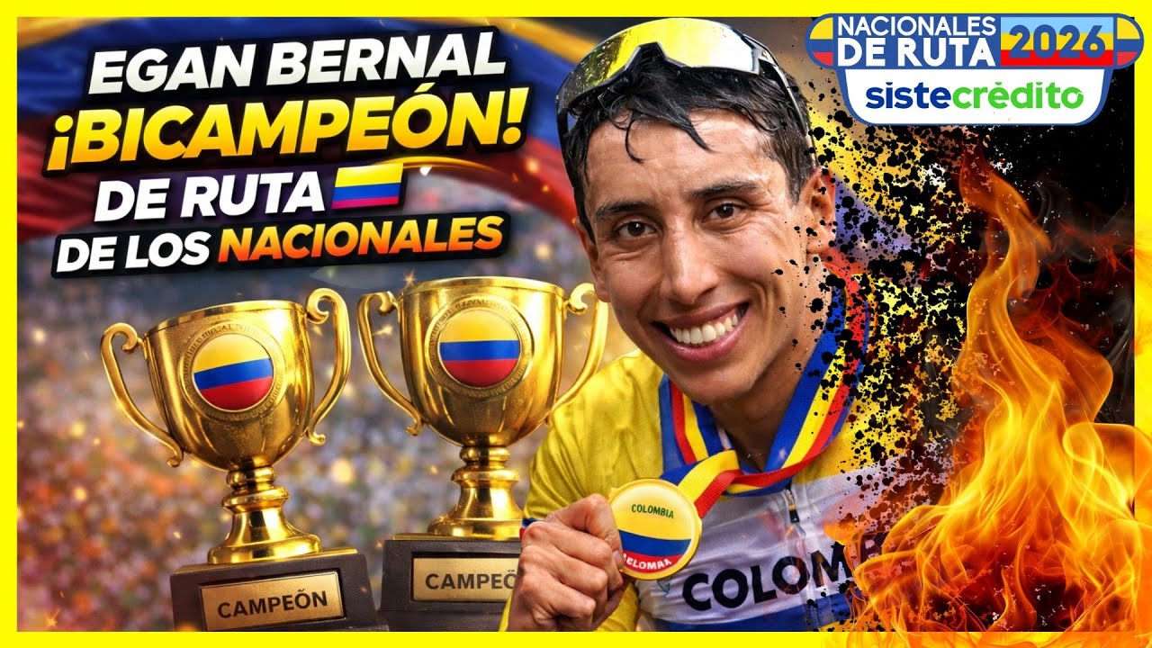🚨🇨🇴¡EGAN LO VOLVIÓ A HACER! BICAMPEÓN DE LA RUTA Y EL RENACER QUE SACUDE AL CICLISMO COLOMBIANO🏆