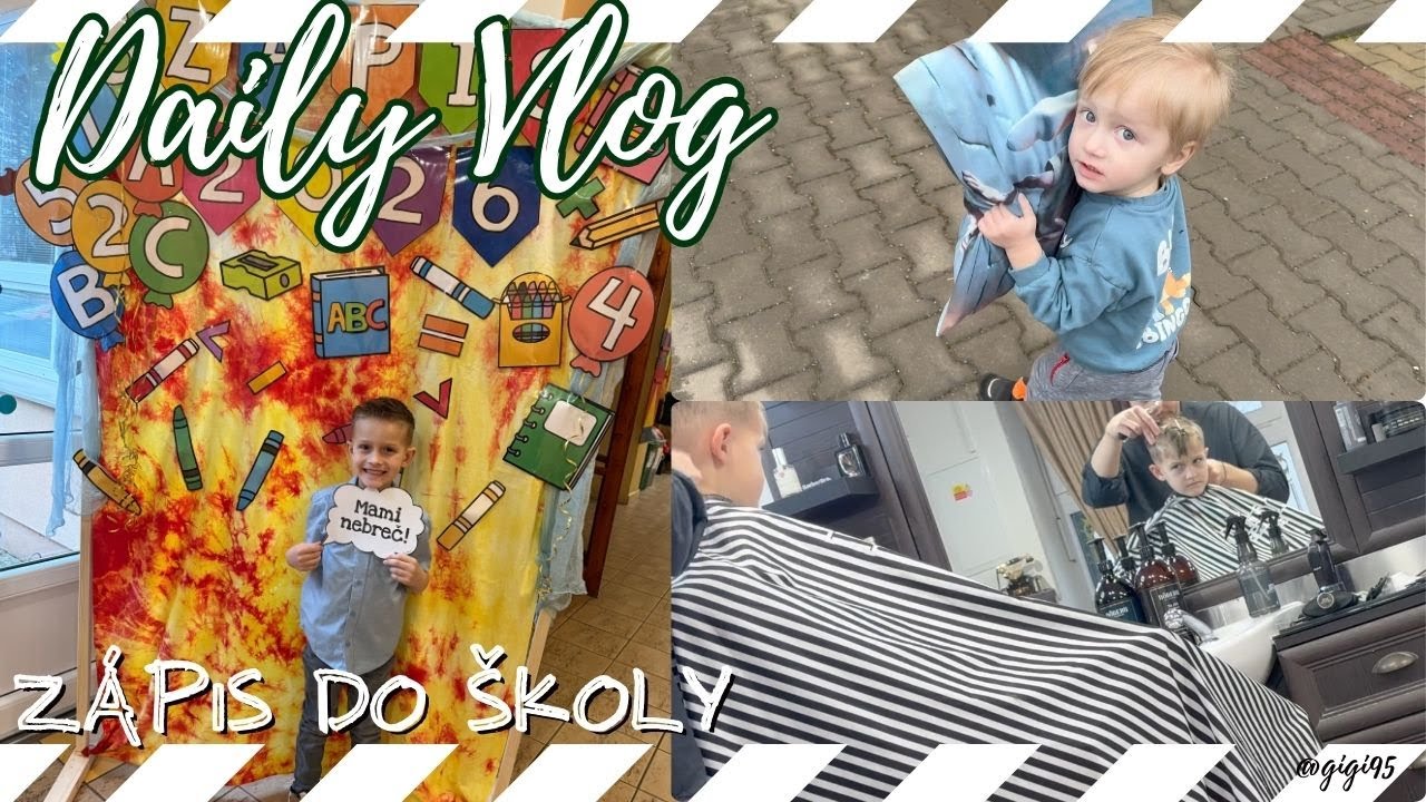 🌺 Zápis do školy | Vlog 🌺