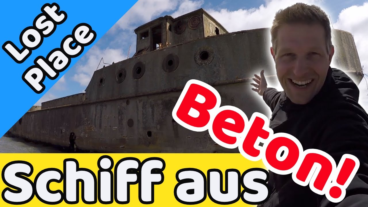 Lost Place | Schiff aus Beton! | Wie genial ist das denn? | Geisterschiff in der Ostsee