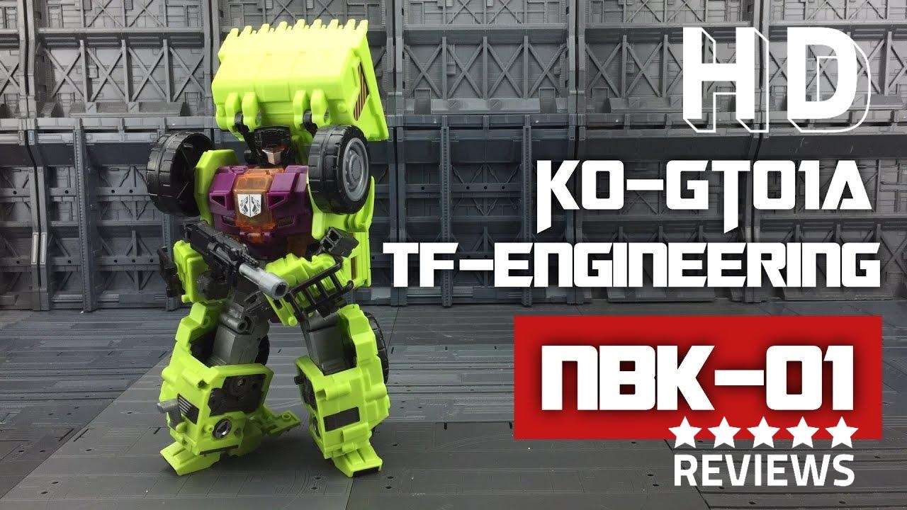 NBK-01 TF Engineering KO Generation Toys GT-01A Scraper Transformers Scrapper