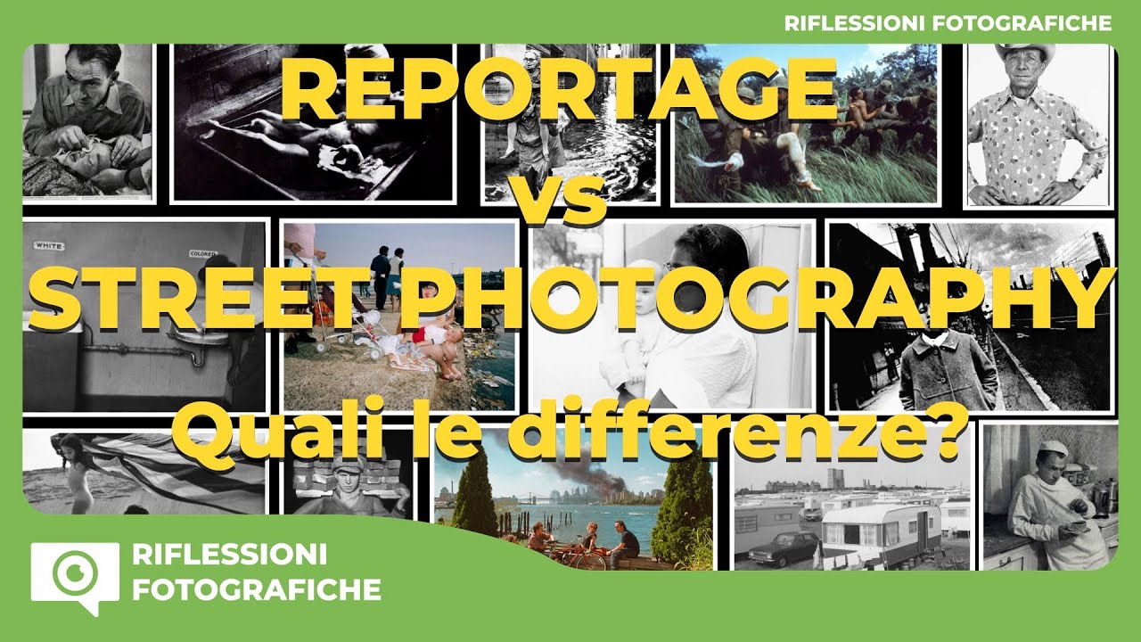 STREET PHOTOGRAPHY vs REPORTAGE  - Quali le differenze?