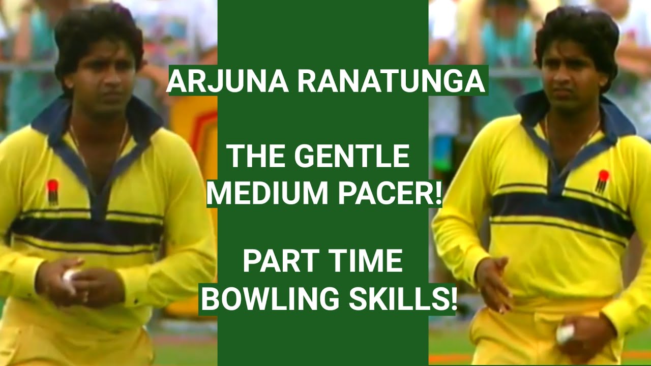 ARJUNA RANATUNGA The Part Time Bowler Who Shocked New Zealand in 1988 _ ARJUNA RANATUNGA Bowling