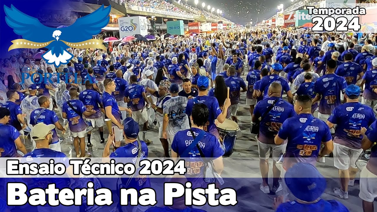 Portela 2024 | Pista - Ensaio Técnico | Samba ao vivo - #ET24
