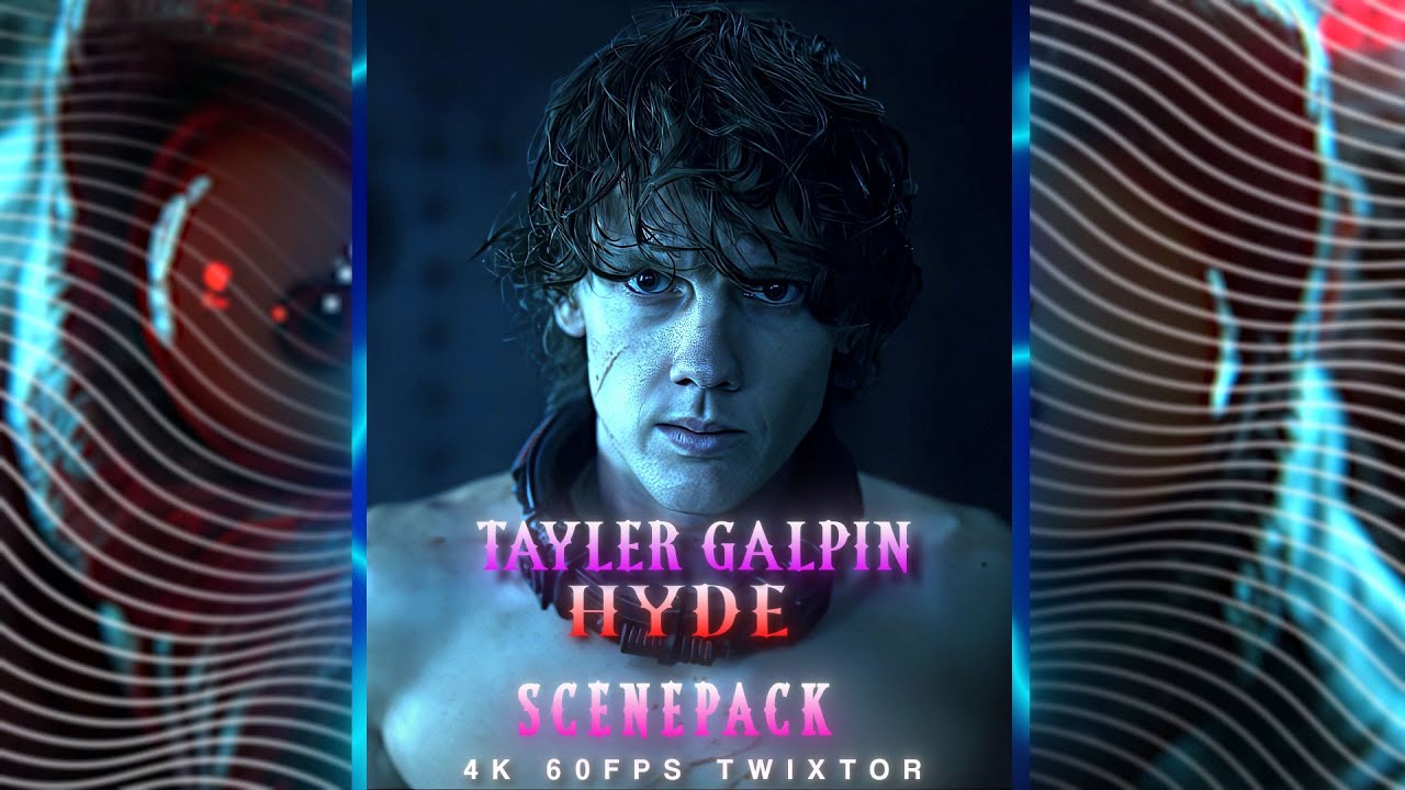 TAYLER GALPIN HYDE | 4K60FPS TWIXTOR CHARACTER SCENEPACK  | WEDNESDAY S2 P1 | FREE CLIP | @Arbuedit|