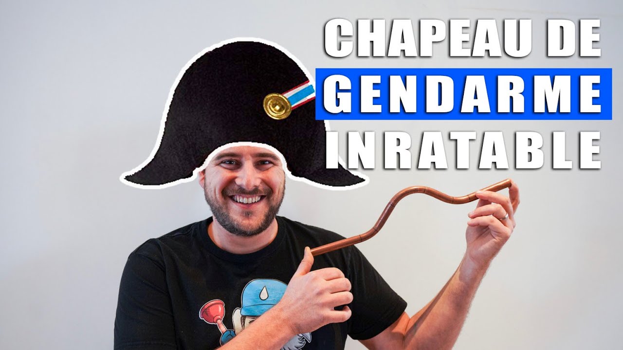 COMMENT faire un chapeau de gendarme - ljvs