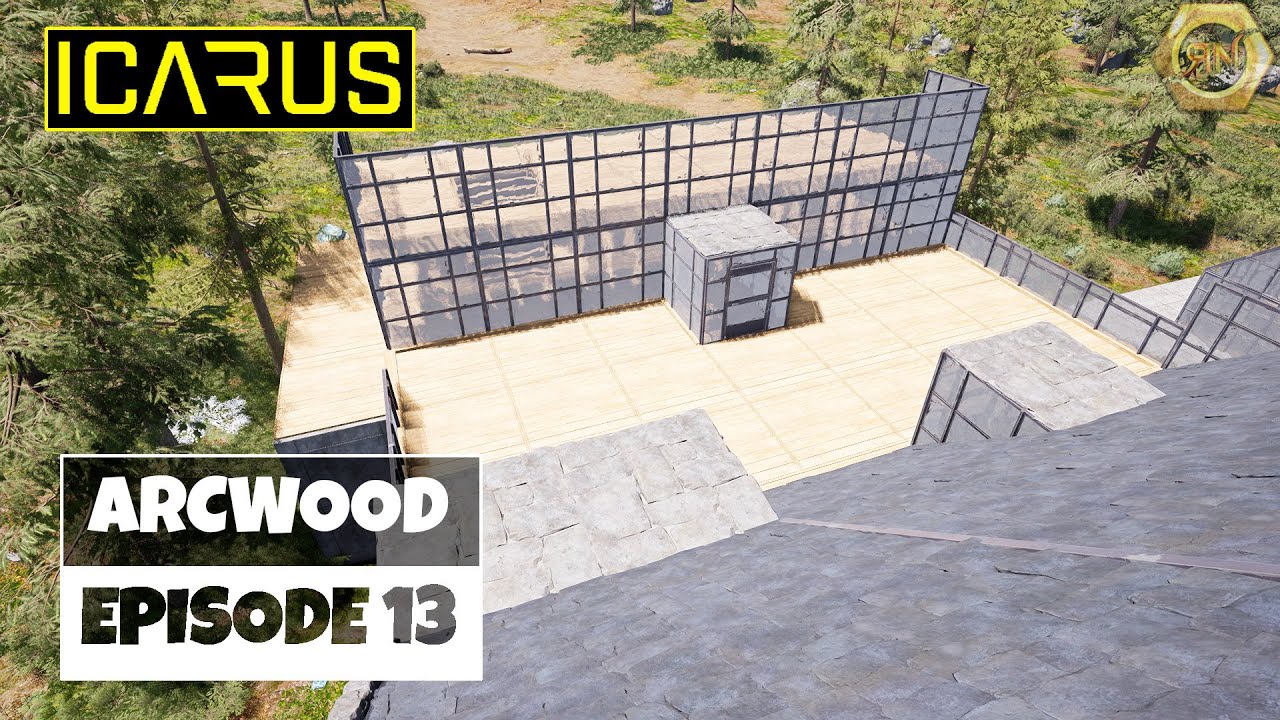 More Glass Building & Glass Railings! 🔥 Icarus Outpost Gameplay [S02E13]