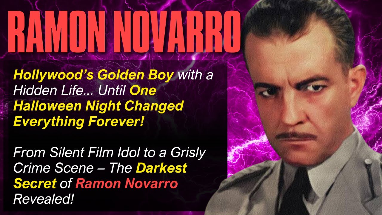 The Tragic Fall of Ramon Novarro :A Halloween Night of Horror!