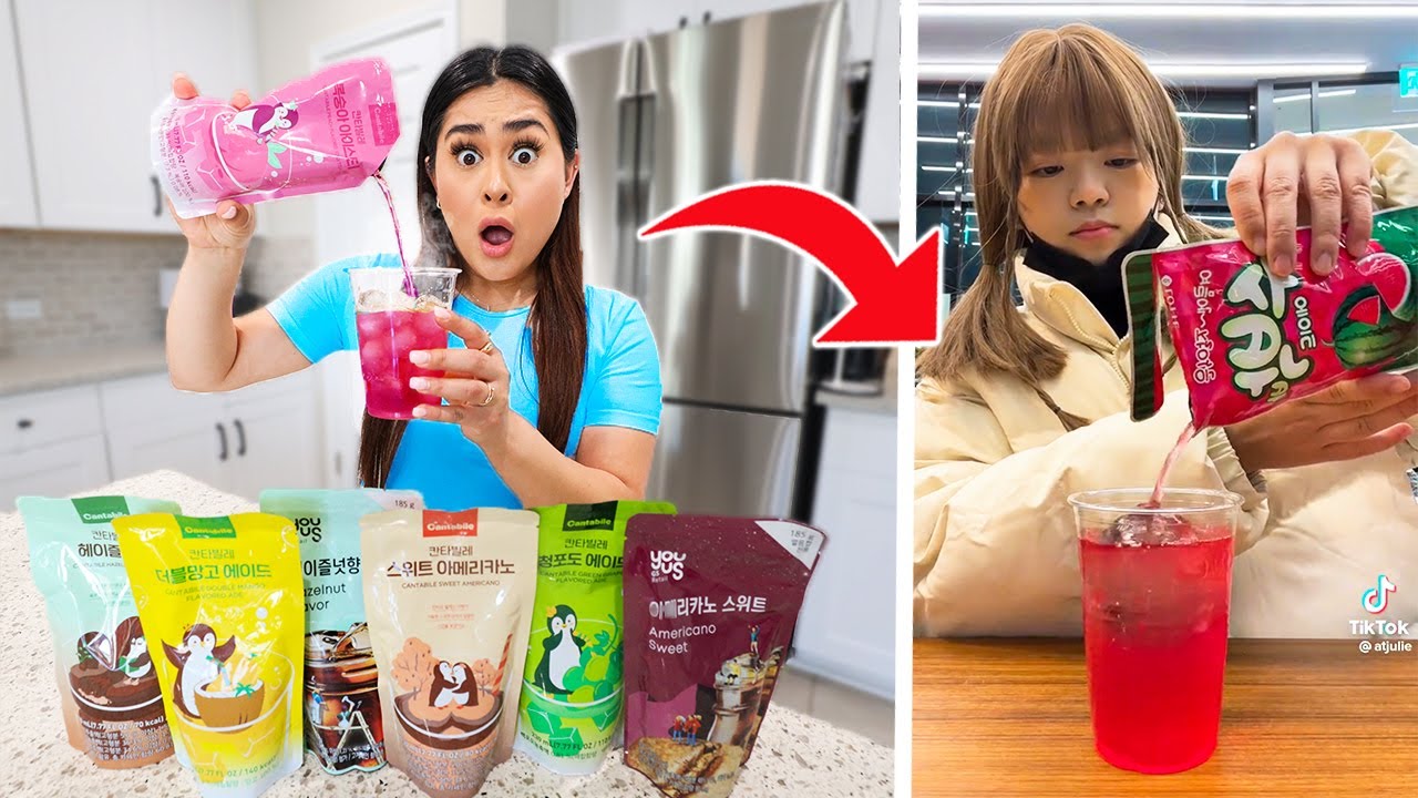 Trying the most VIRAL TikTok FOOD PRODUCTS!!!