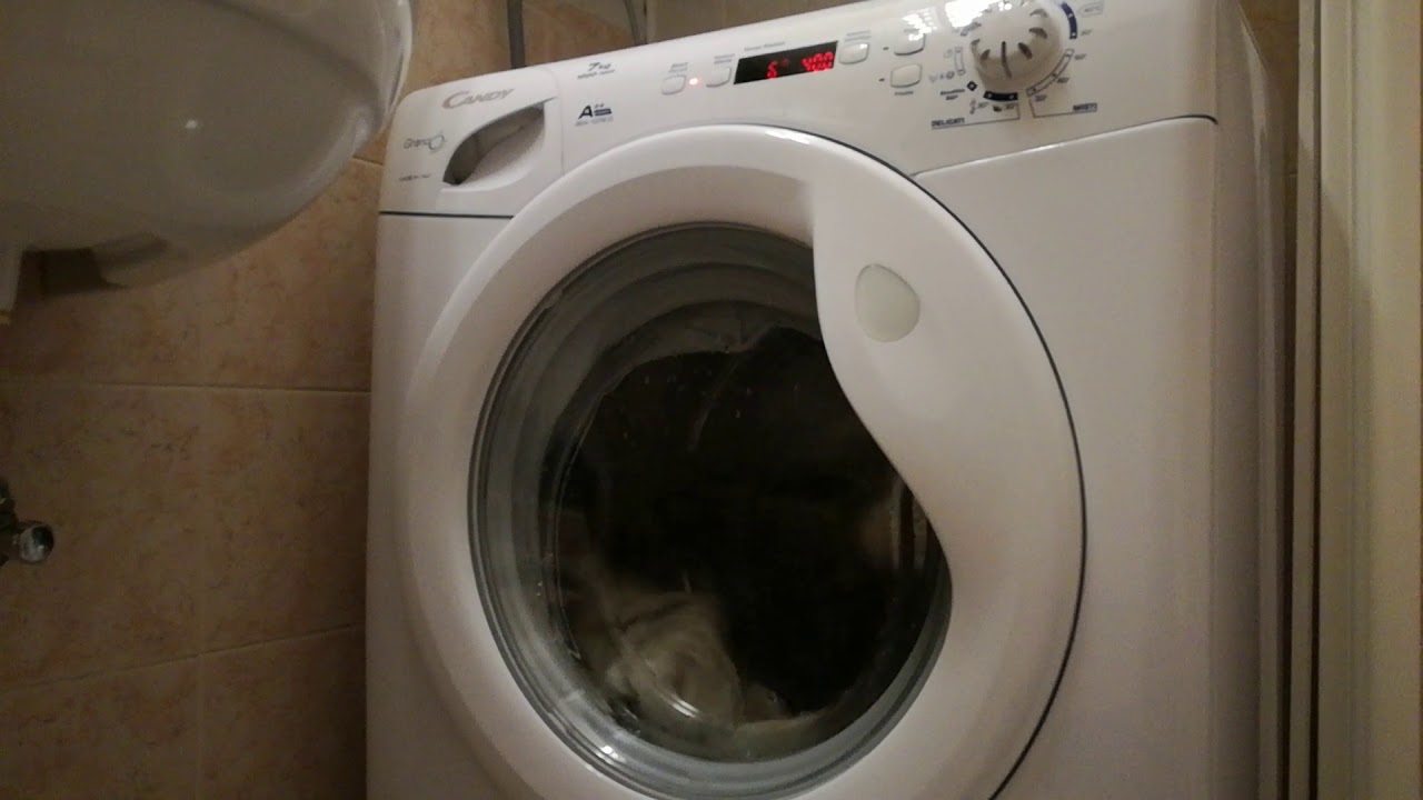 Lavatrice Candy Grandó comfort: Delicatissimi 30°C, centrifuga finale 400 giri