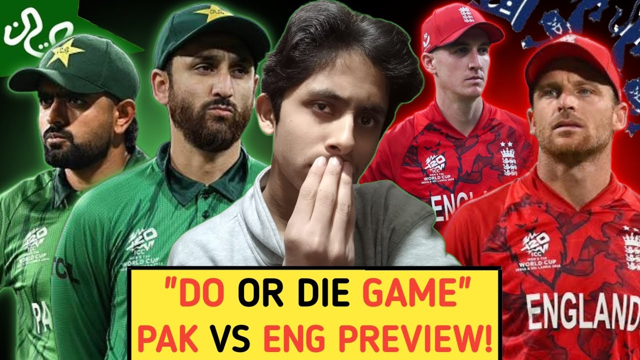 DO Or DIE GAME👌Pak Has To Defeat England To Stay Alive In This Tournament!!