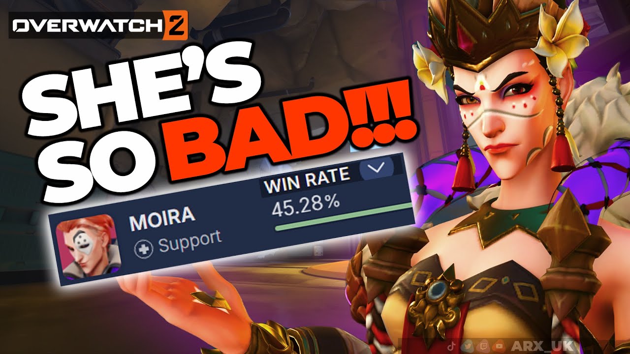 Why Moira is THE WORST Support in Overwatch 2