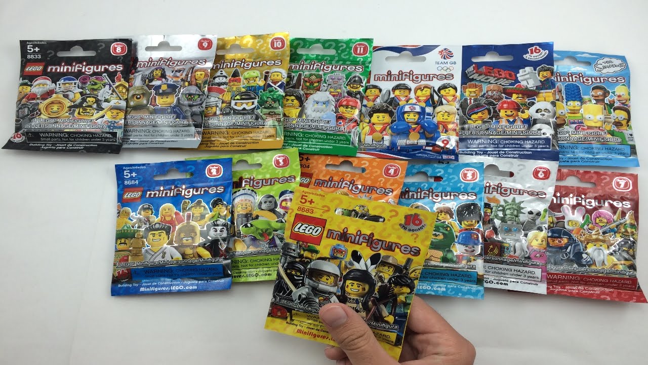 LEGO Minifigures Opening - ALL 14 LEGO Minifigures Series!