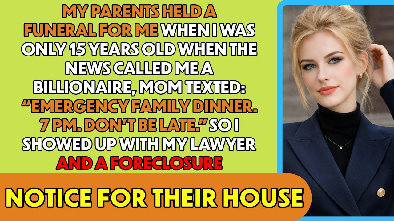My Parents Abandoned Me at 15, Declared Me Dead—Then Mom Texted When I Reached Fortune 500