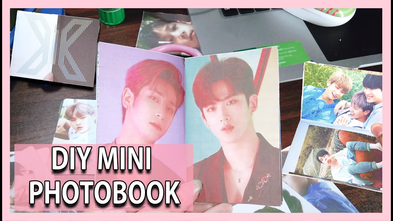 DIY MINI KPOP PHOTOBOOK (Affordable Do It Yourself)