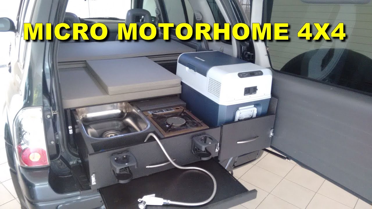 Micro Motorhome 4x4 / Camper for Overland and Expedition