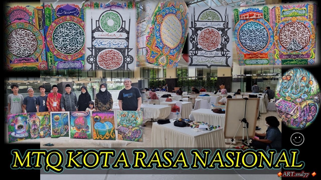 MTQ Tangsel 2022 cabang Kaligrafi
