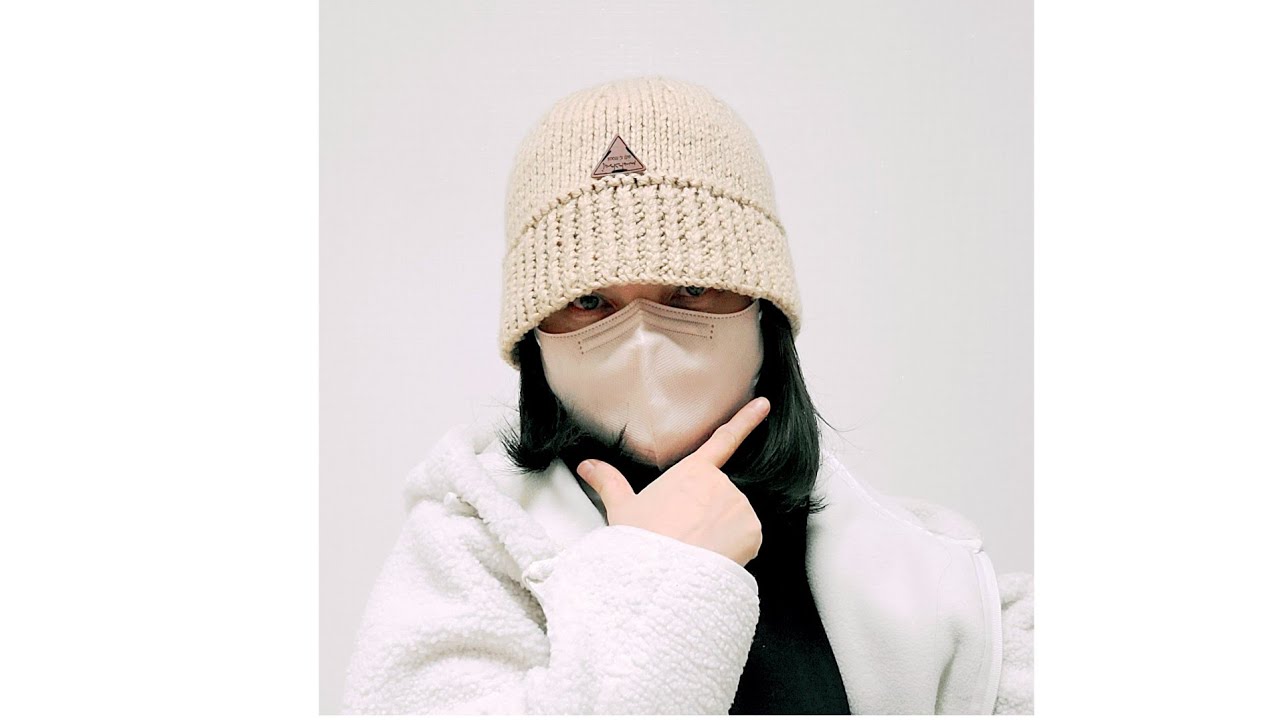 [광고] [knitting] patch bucket hat/겨울버킷모자 너무 예쁩니다